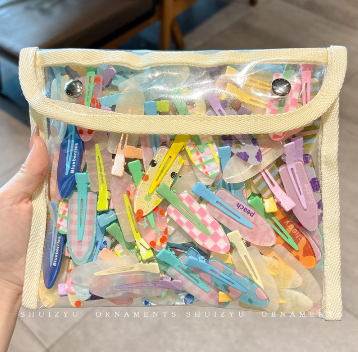 2025 Colorful Seamless Side Hair Clips